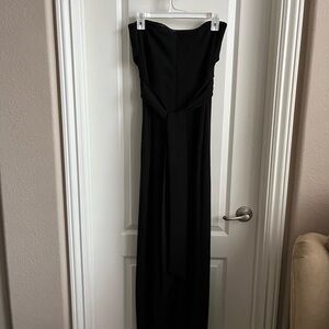 Lulu's Chic Black Strapless Dress